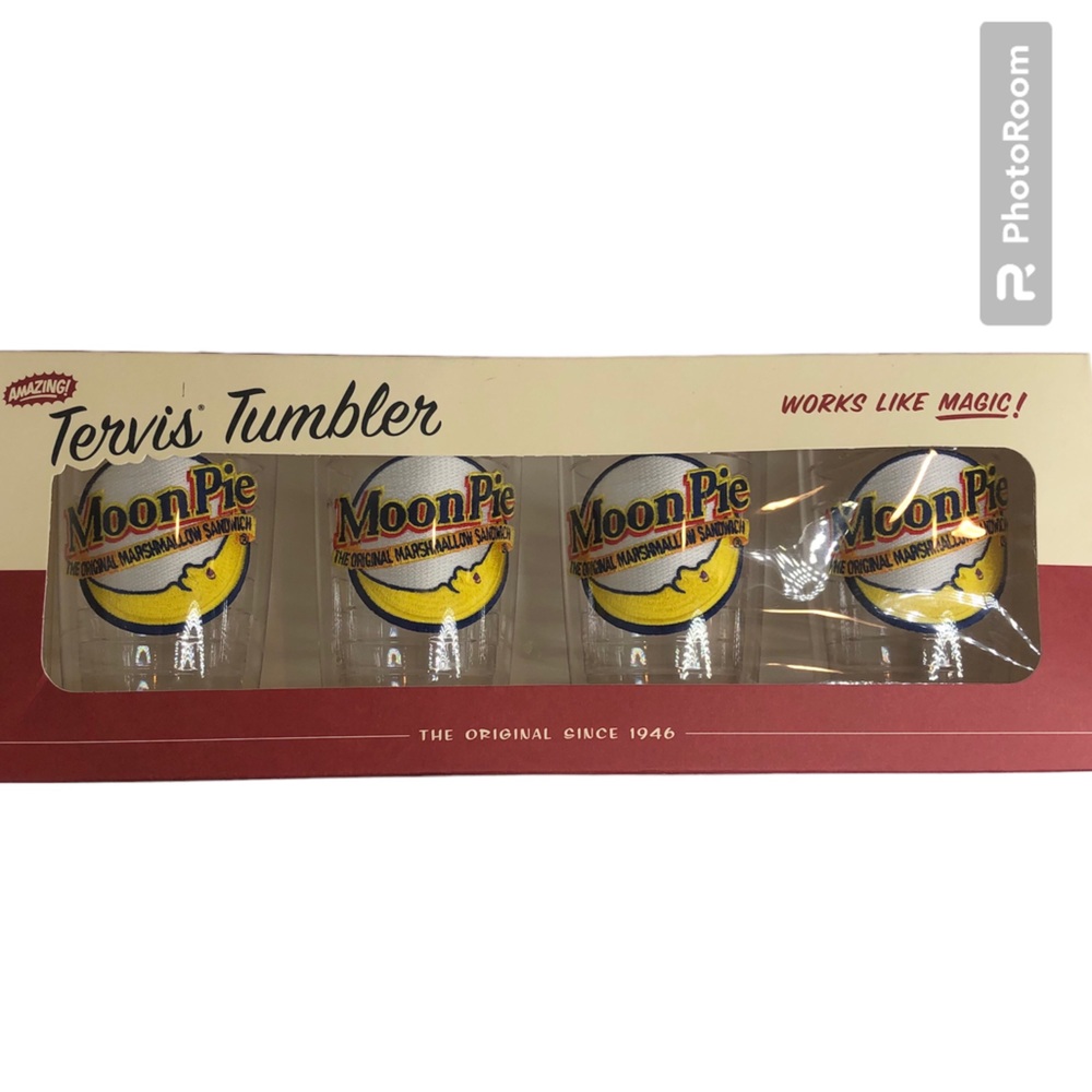 Tervis Tumbler 16oz Moon Pie Set of 4 Rare Collectible